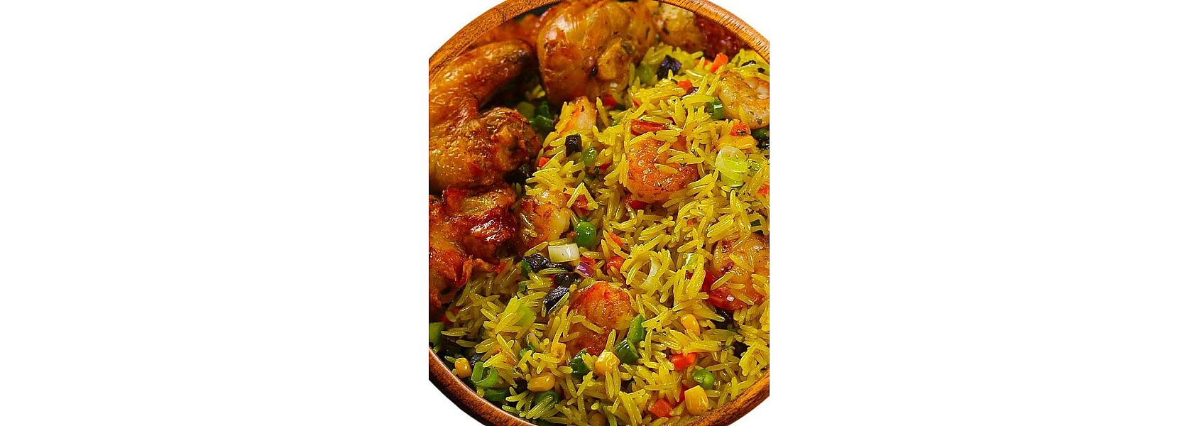 Jollof Rice & Grilled Chicken