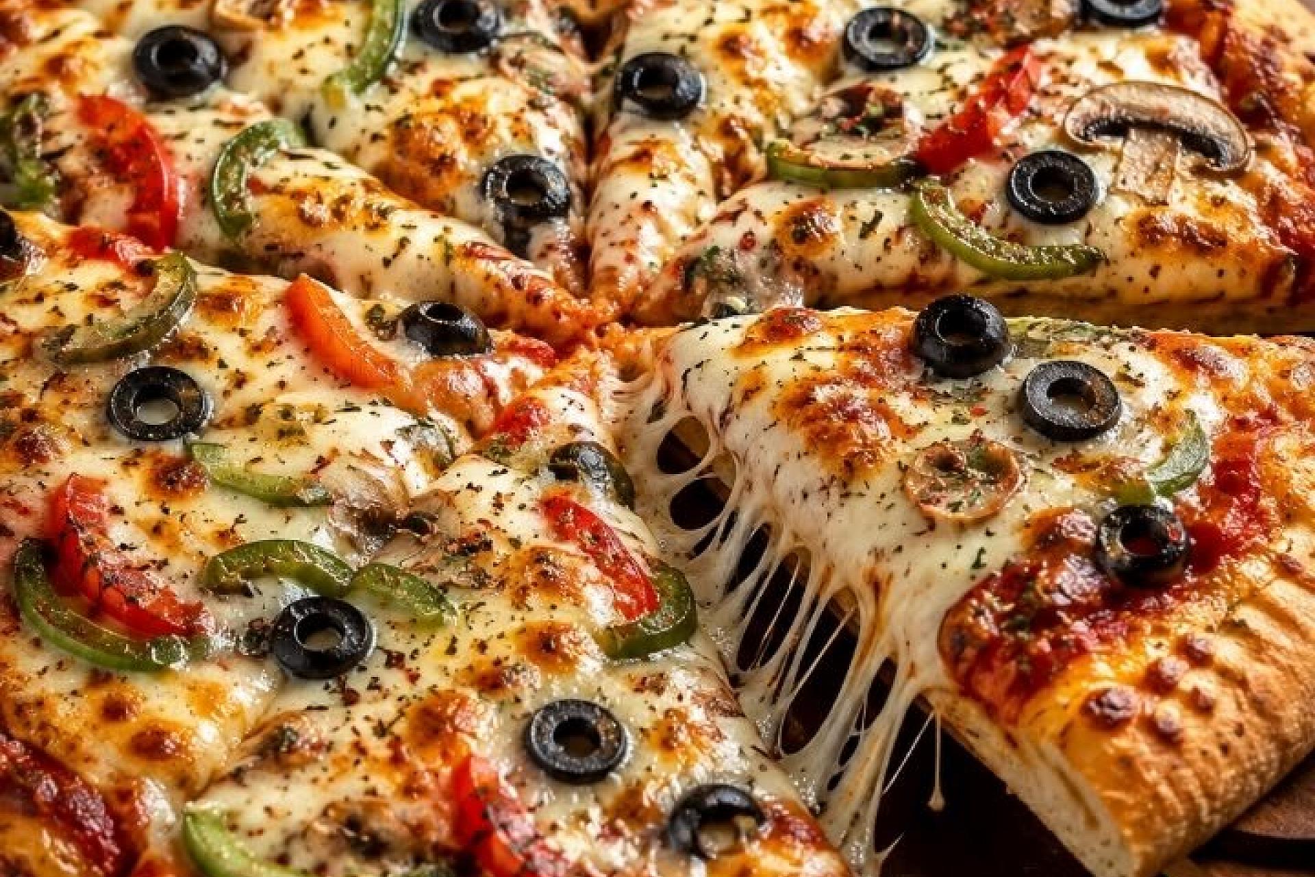 2 Gees Grill Bar — Loaded Cheese Pizza